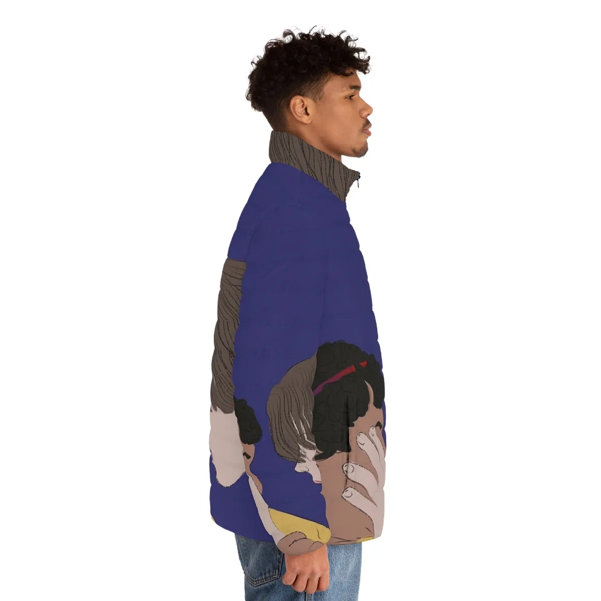 "Shhh Young Royals Puffer Jacket: Embrace the Royals' Stylish Love"