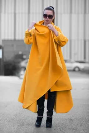 RENATA Winter Mustard Coat