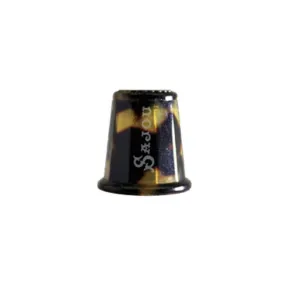 Sajou Dressmaker's Thimble - Tortoiseshell Style