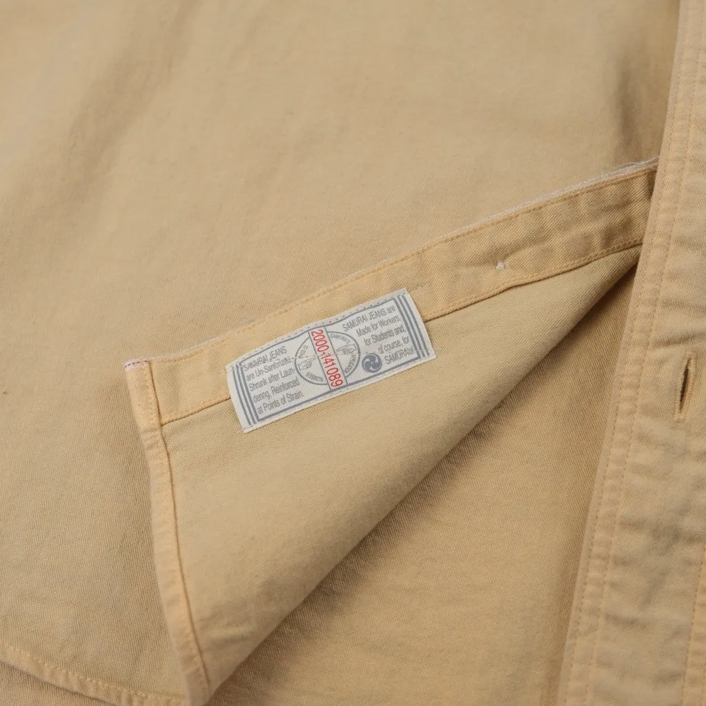 Samurai SJCBS24-TS Gardenia Dyed Selvedge Chambray Shirt