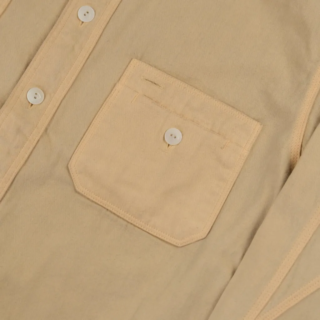 Samurai SJCBS24-TS Gardenia Dyed Selvedge Chambray Shirt