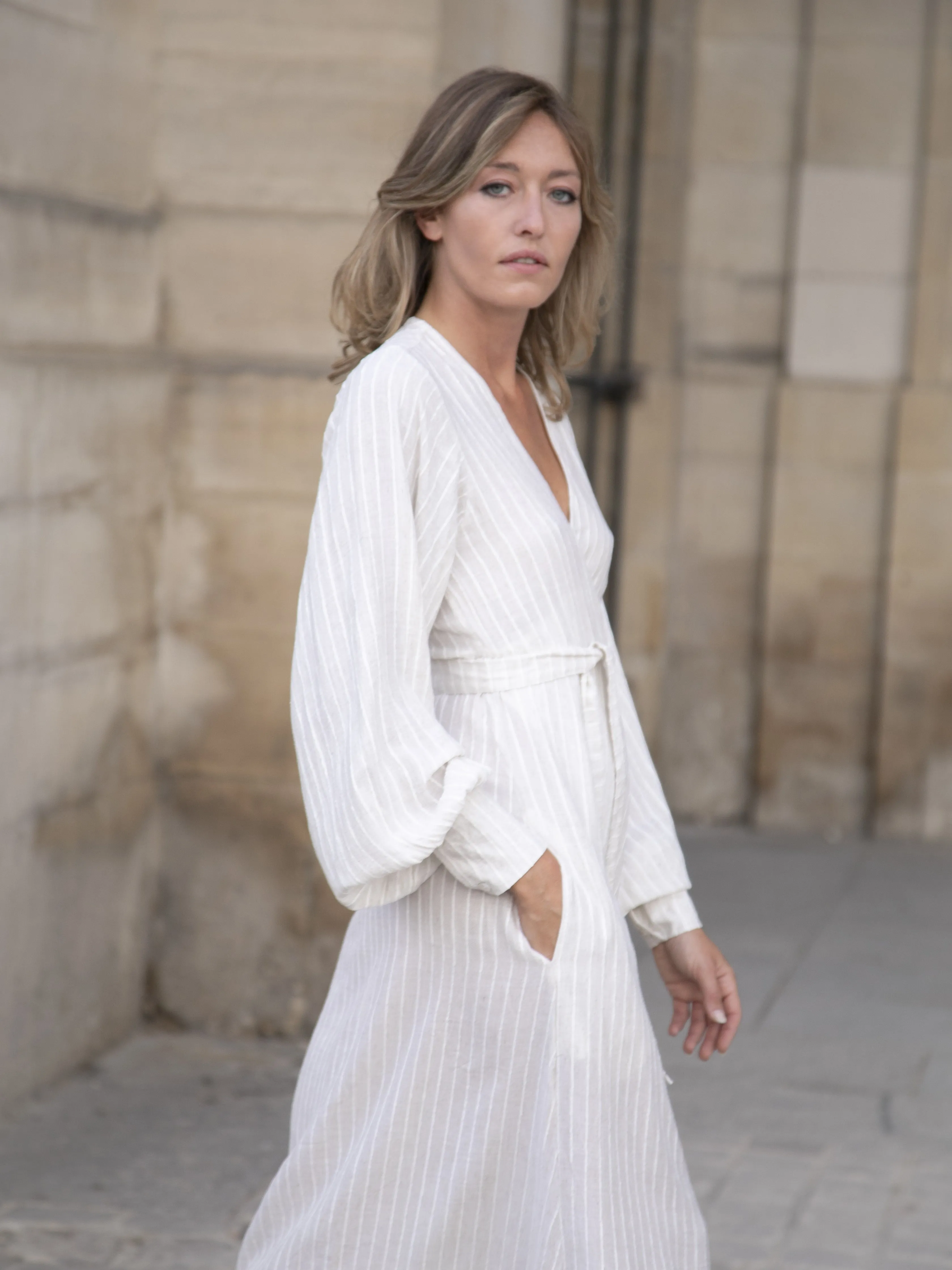 Sandymona Wrap Dress