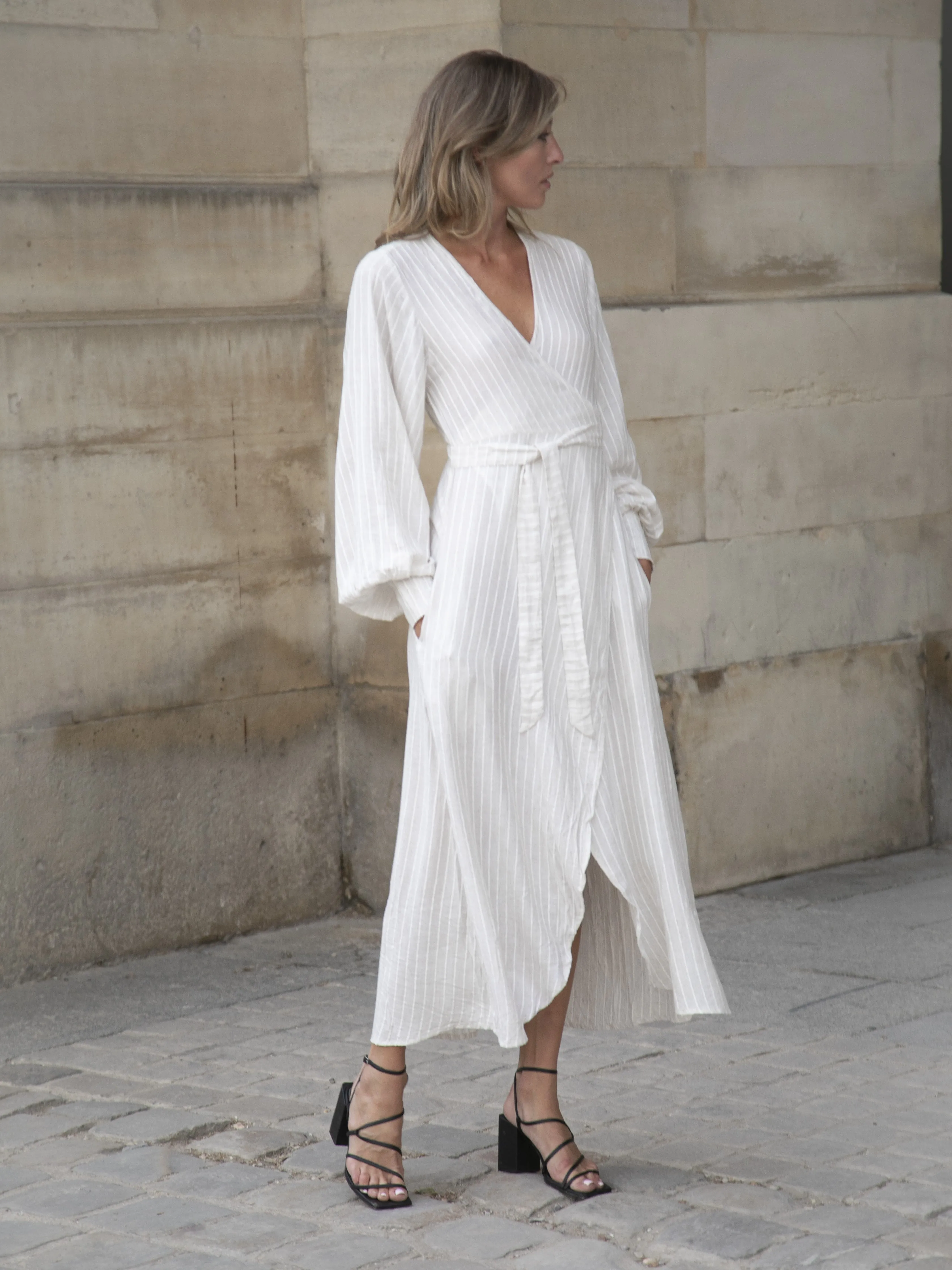 Sandymona Wrap Dress