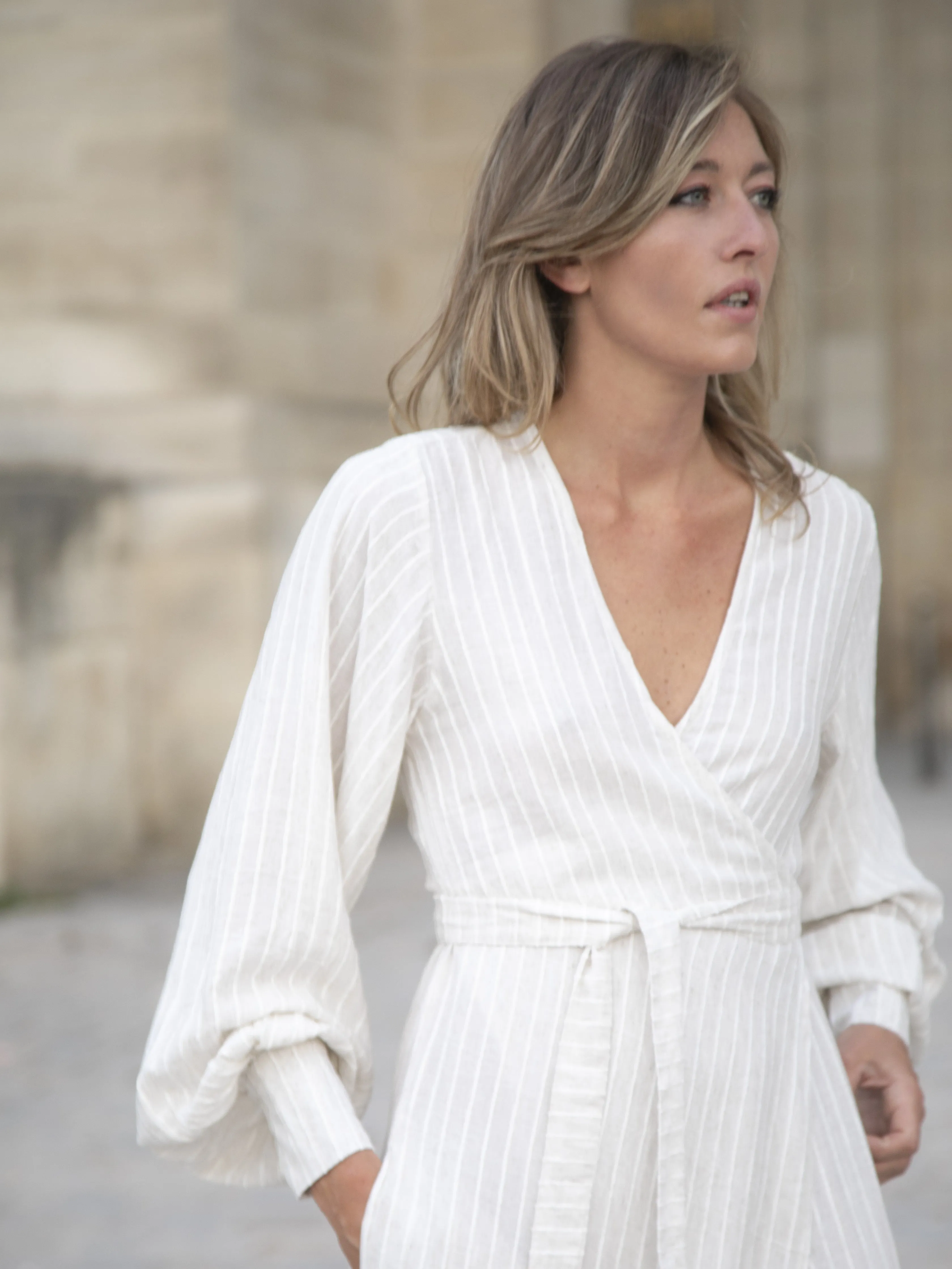 Sandymona Wrap Dress