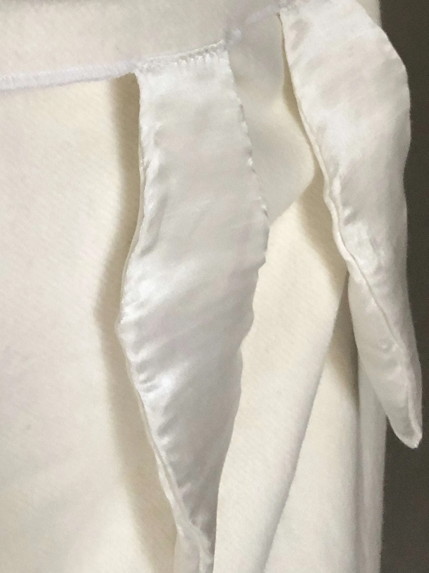 Sansory recieving hemp blanket -with silk bunny ears (double layer)