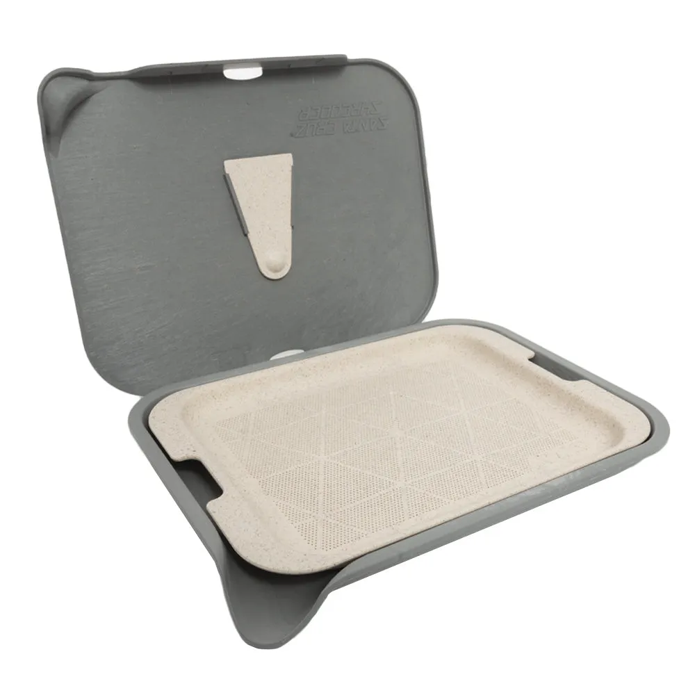 Santa Cruz Shredder - Hemp Rolling Tray with Sift Screen & Lid - Small