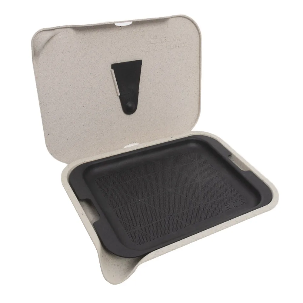 Santa Cruz Shredder - Hemp Rolling Tray with Sift Screen & Lid - Small
