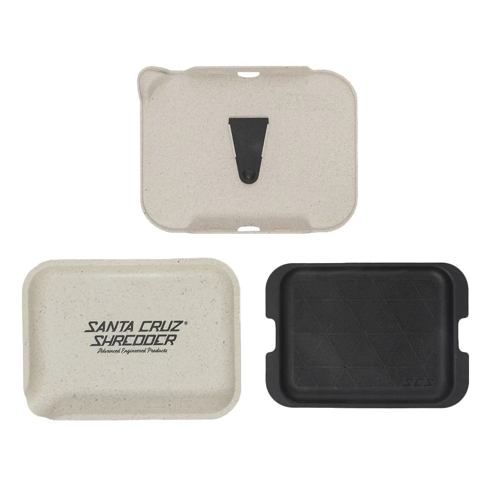 Santa Cruz Shredder - Hemp Rolling Tray with Sift Screen & Lid - Small