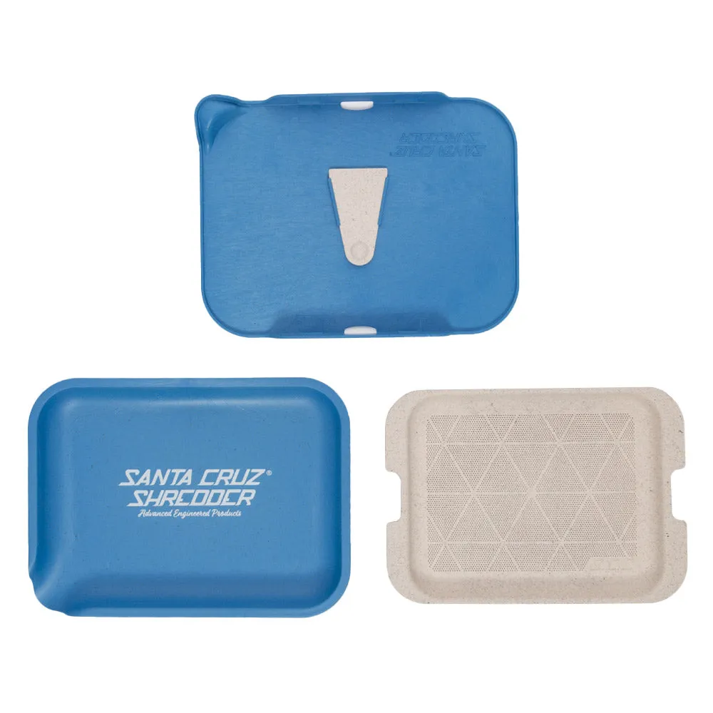 Santa Cruz Shredder - Hemp Rolling Tray with Sift Screen & Lid - Small
