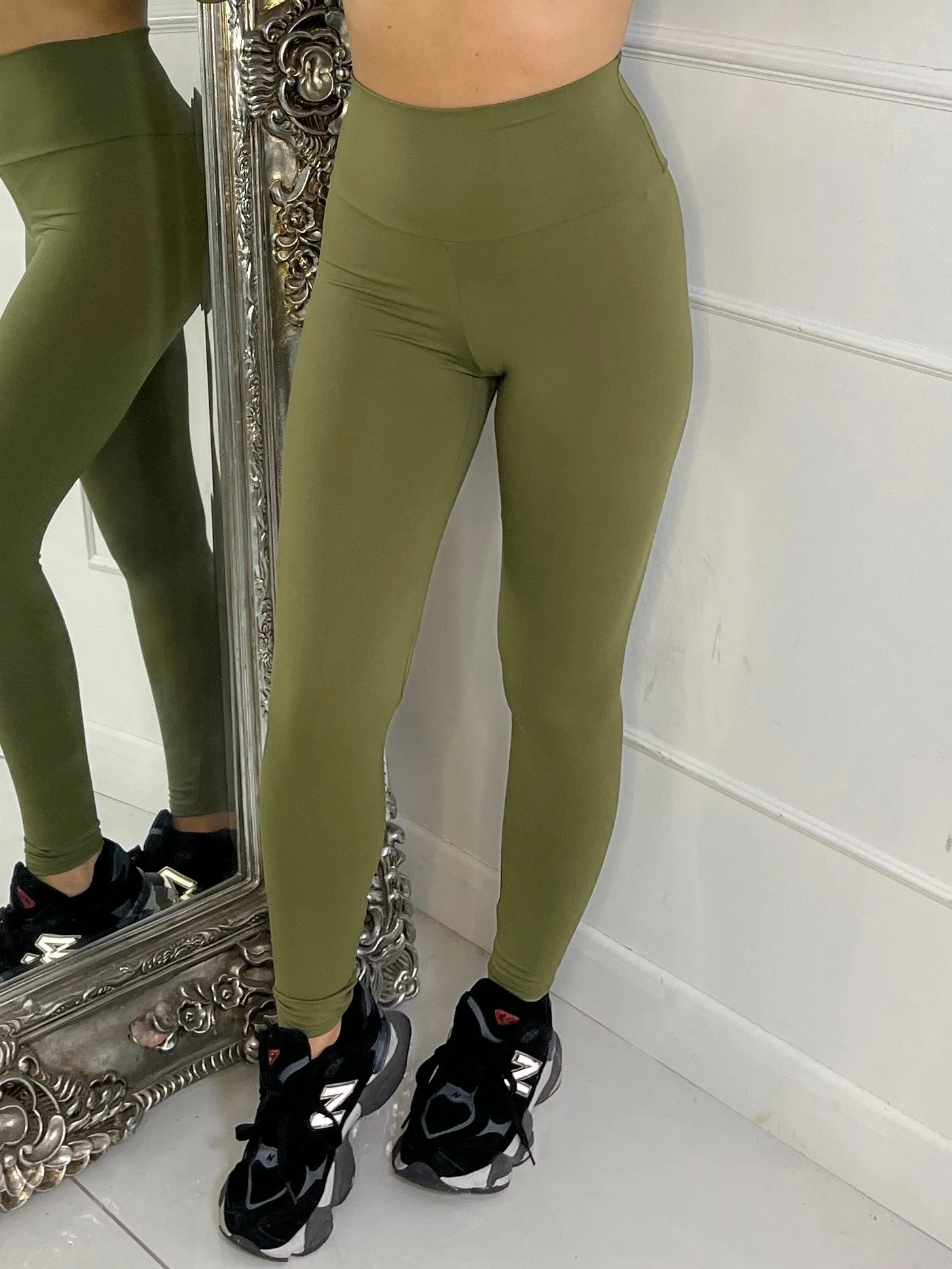 Second Skin Leggings - Khaki