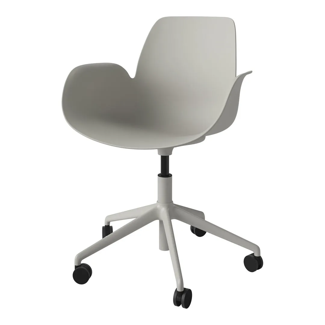 Seed Armchair - 5 - Star Base w/ Wheels
