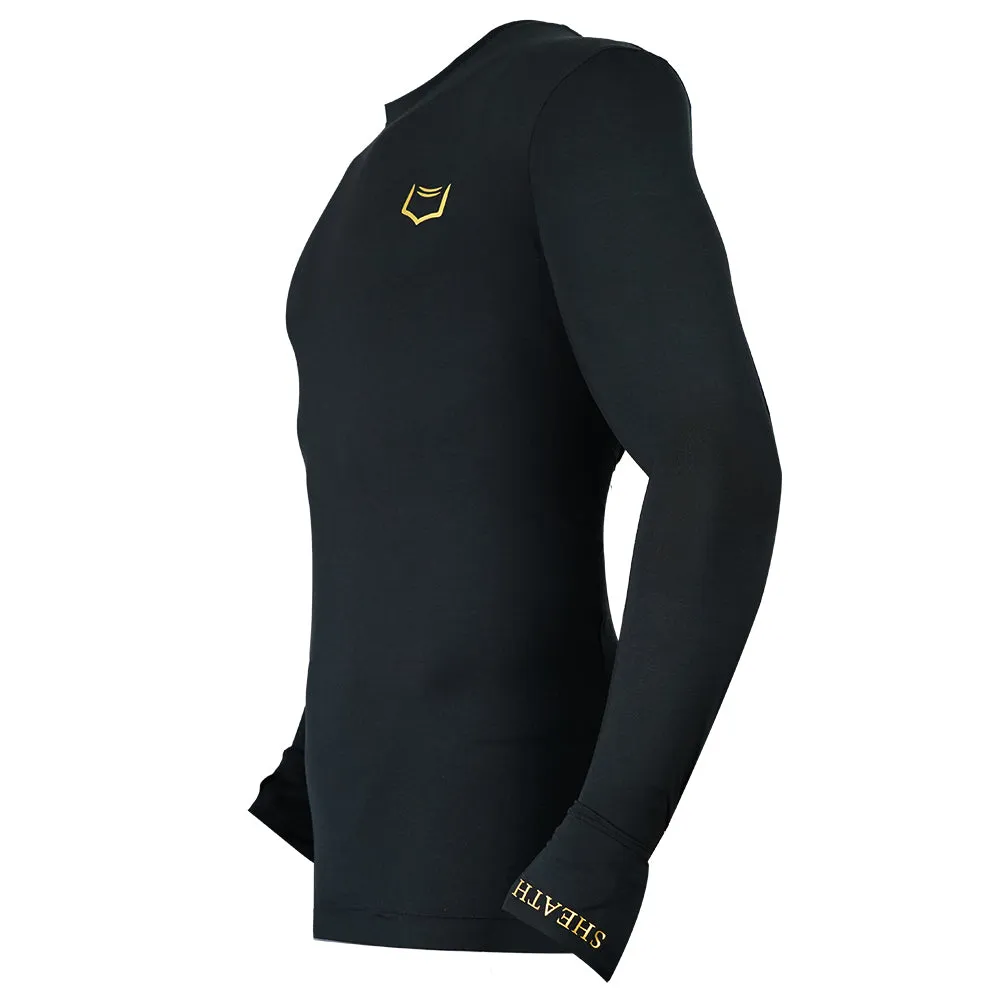 SHEATH Men's Long Sleeve Base Layer Top