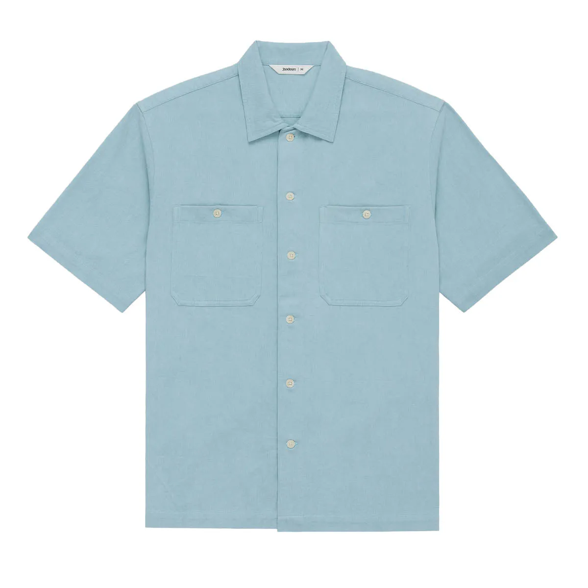 Short Sleeve Work Shirt - Powder Blue