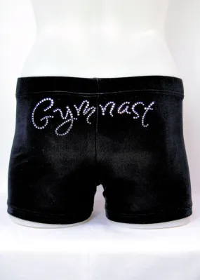 Shorts Black Velvet - RSG-040 - Gymnast