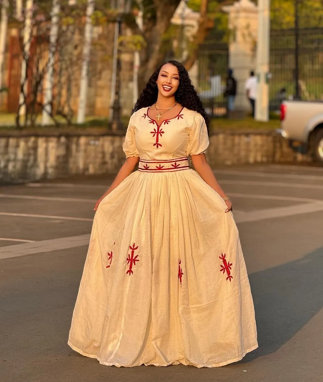 Simple Chic Habesha Dress Style Modern Habesha Kemis Ethiopian Dress Style