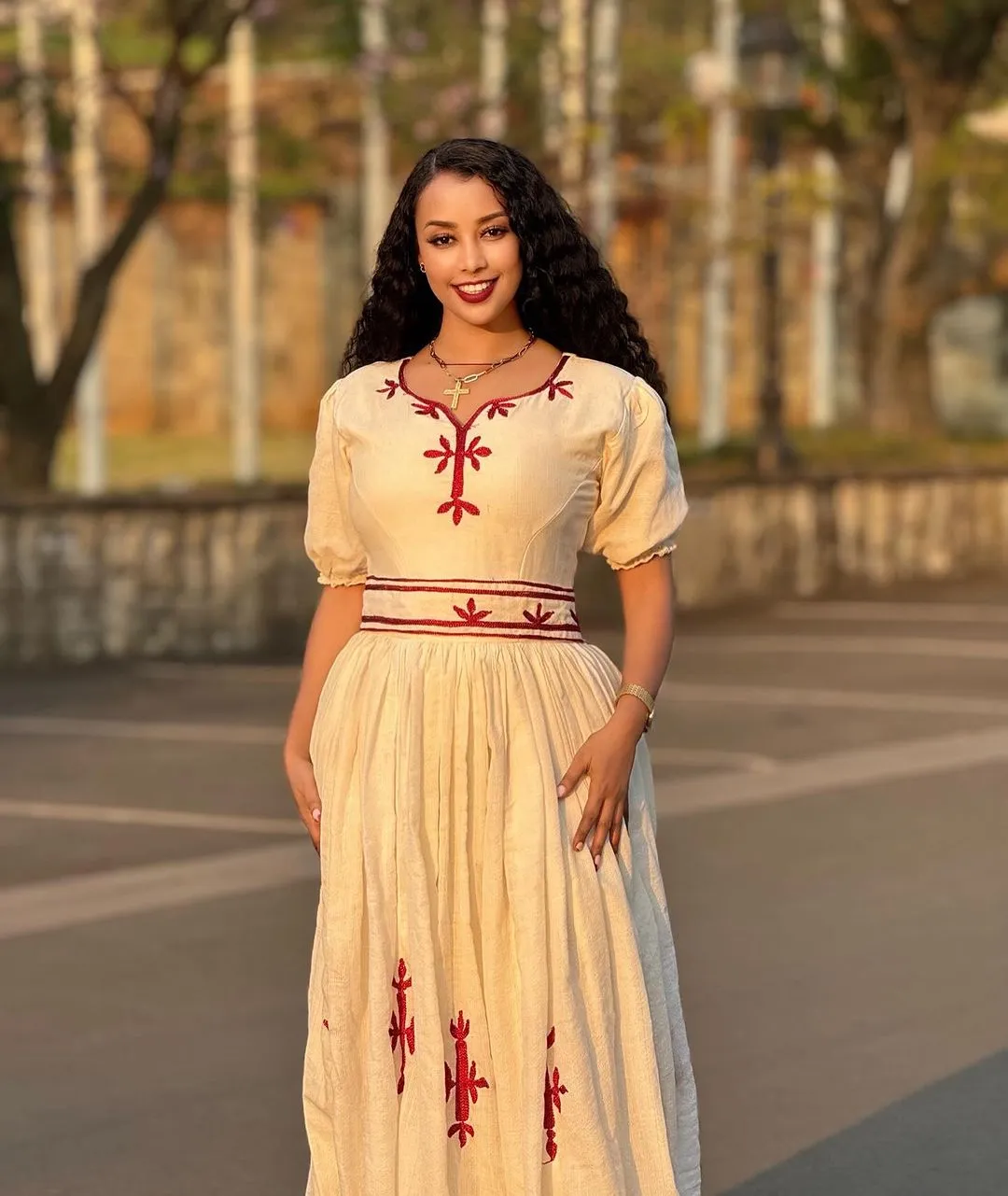Simple Chic Habesha Dress Style Modern Habesha Kemis Ethiopian Dress Style