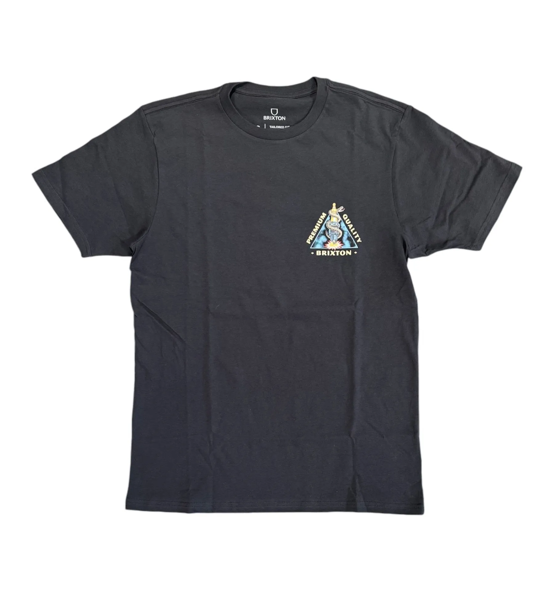 Sparky Short Sleeve Tailored Shirt - Black