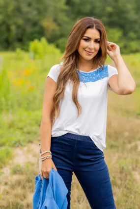 Spotted Top Tee