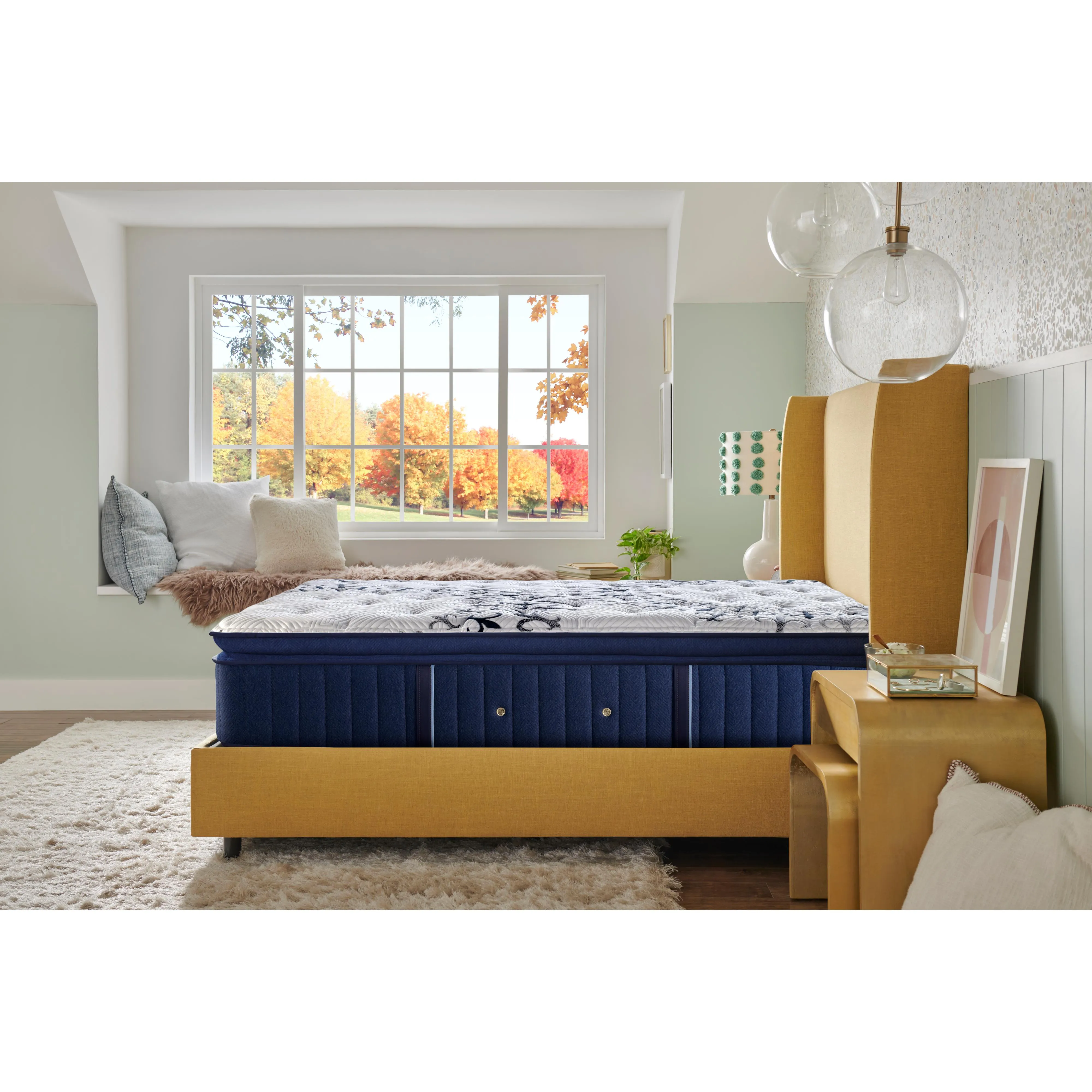Stearns & Foster Mon Cheri Luxury Cushion Firm Pillow Top Mattress (Full)