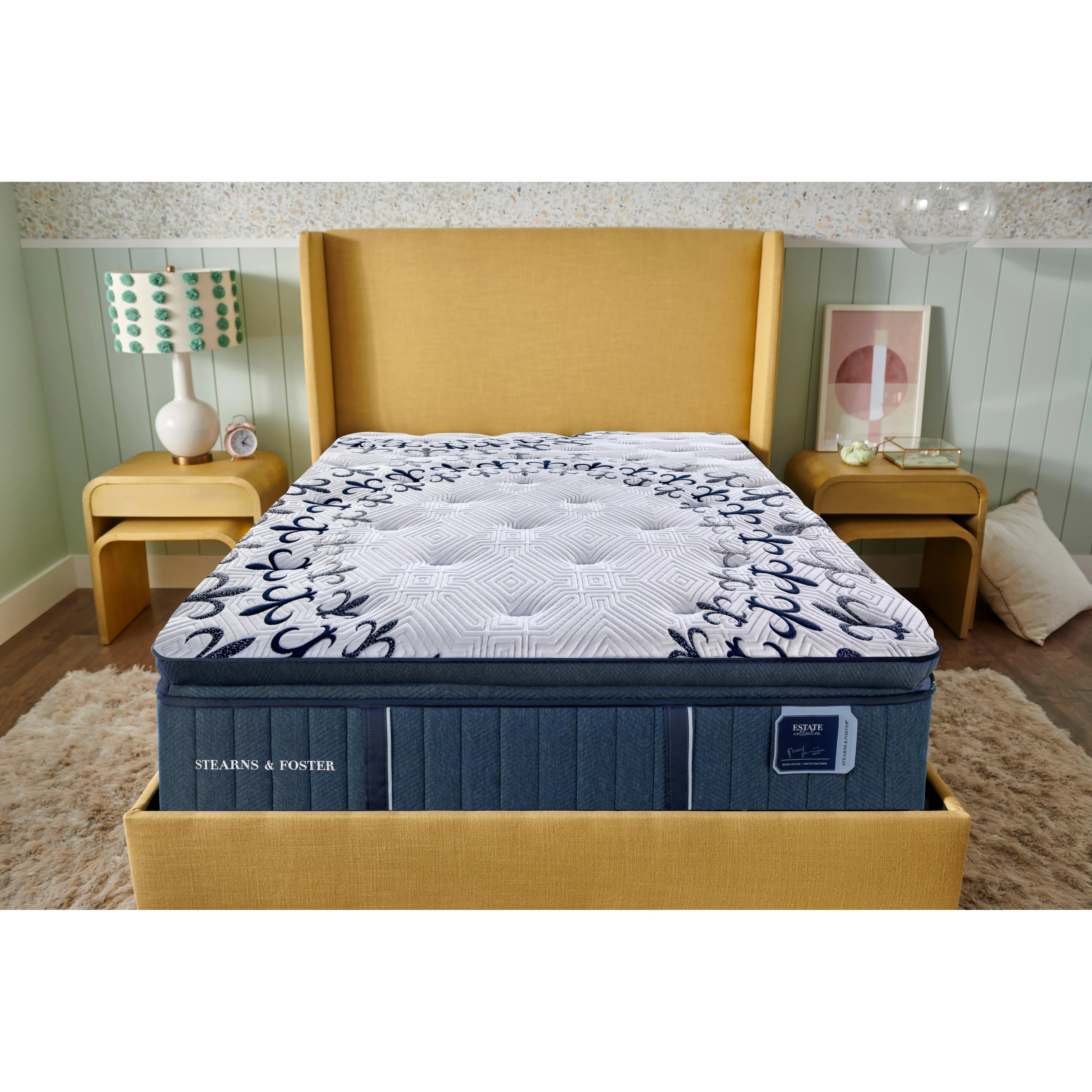 Stearns & Foster Mon Cheri Luxury Cushion Firm Pillow Top Mattress (Full)