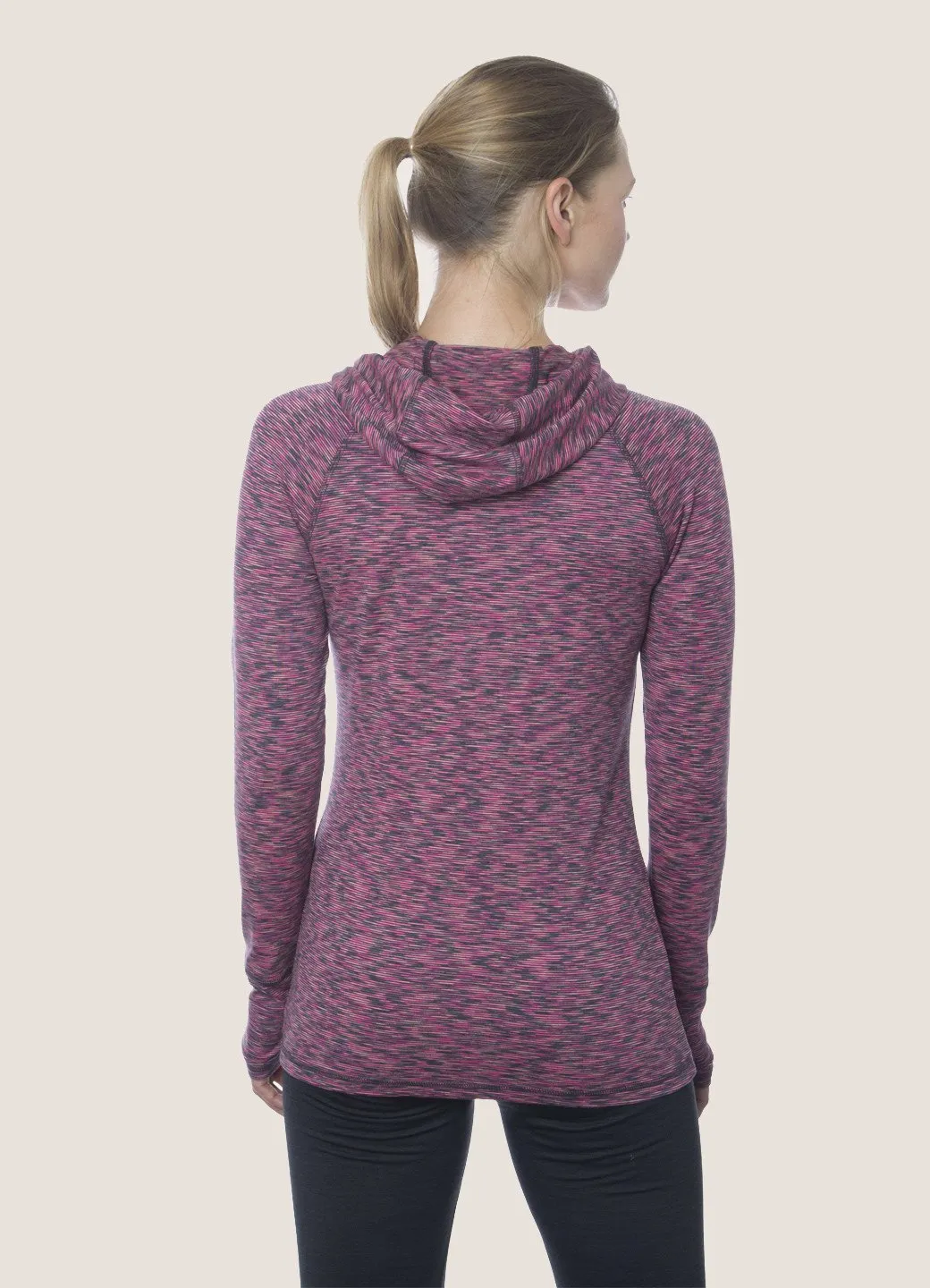Stratus Space Dye Peached Hoody