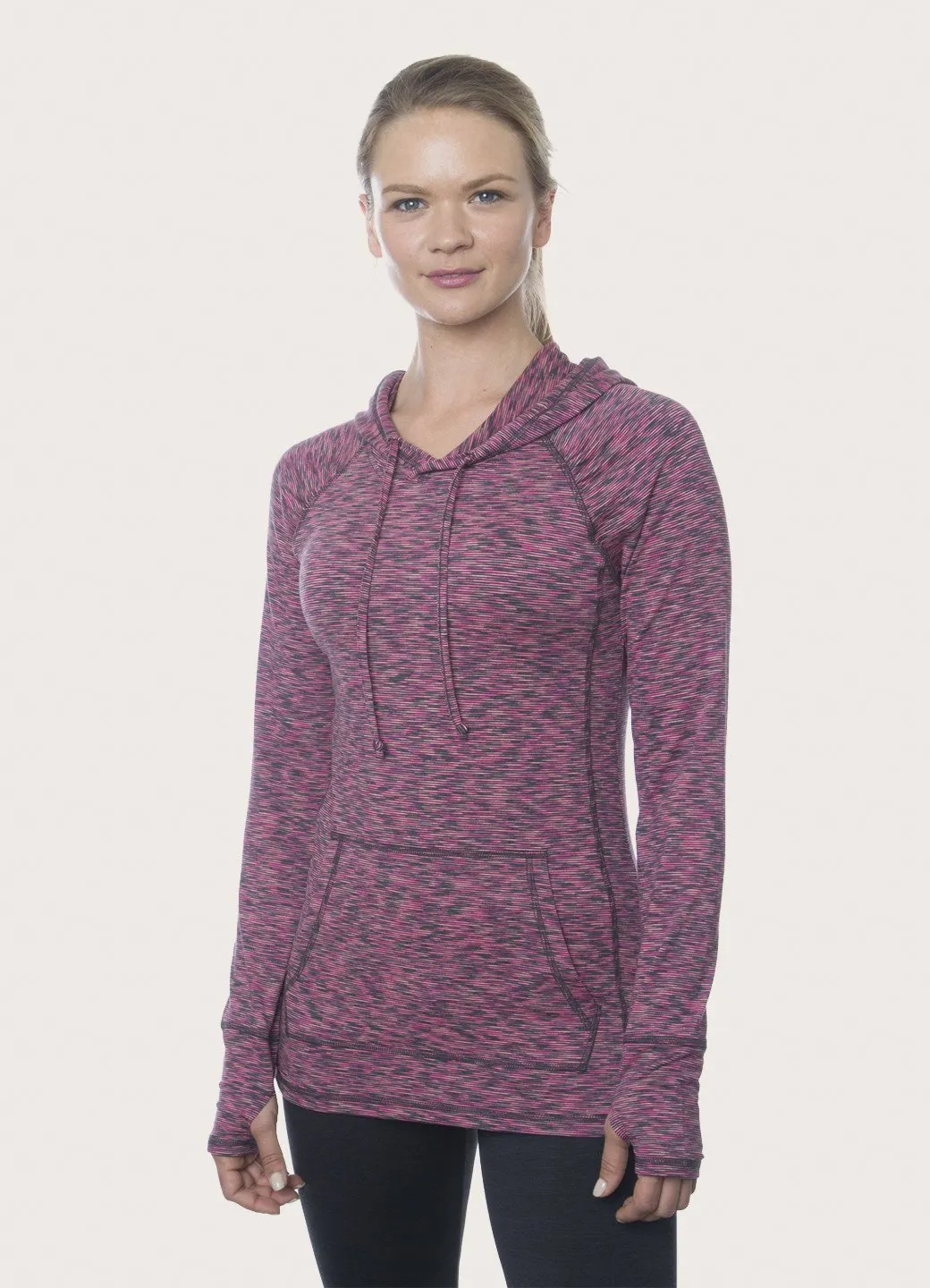 Stratus Space Dye Peached Hoody