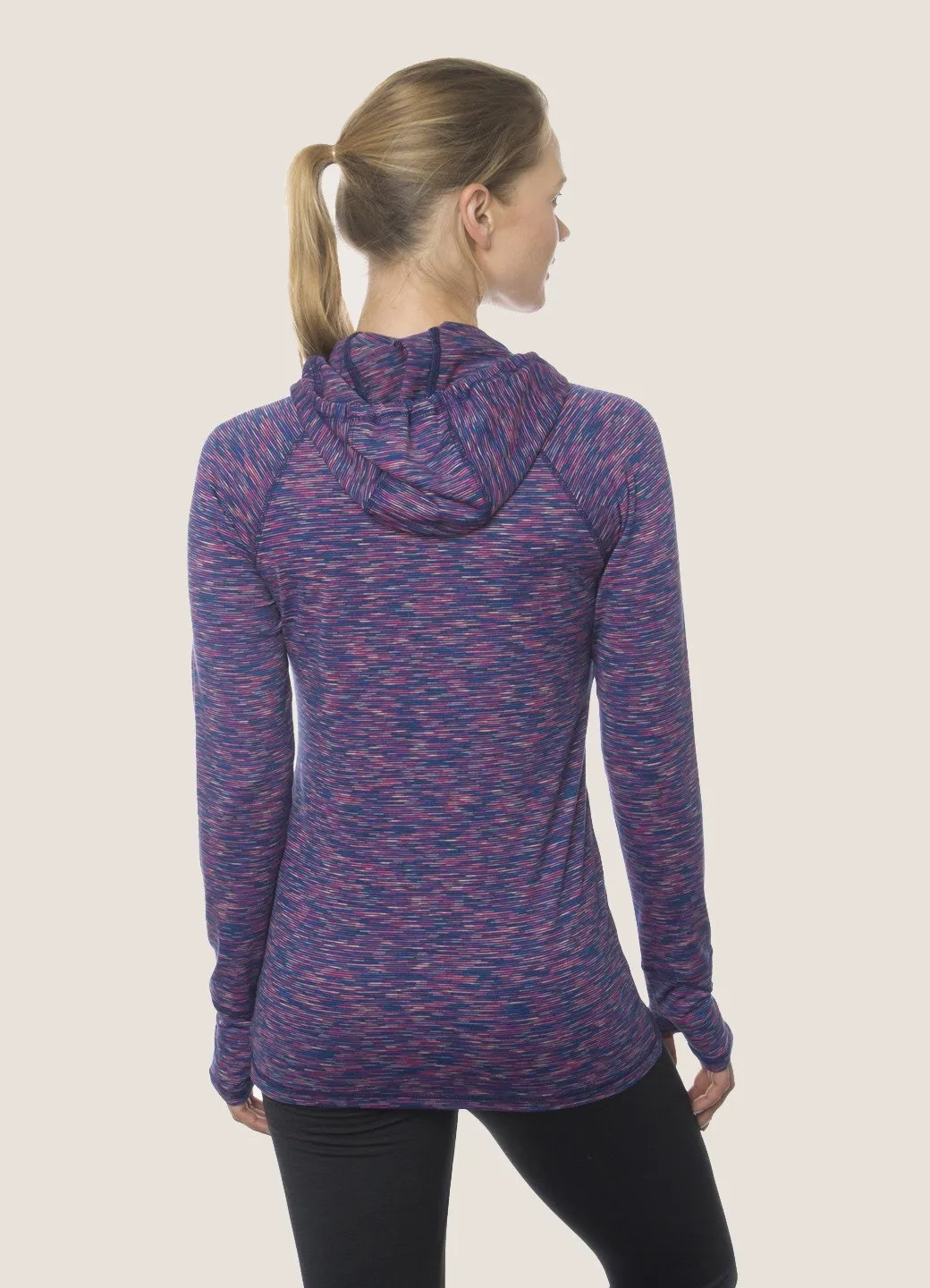 Stratus Space Dye Peached Hoody