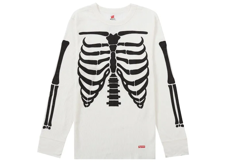 Supreme Hanes Bones Thermal Crew (1 Pack) Natural