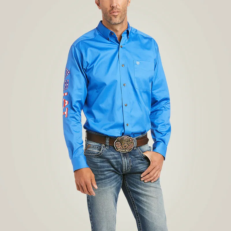 Team Logo Twill Fitted Shirt Style No. 10036436
