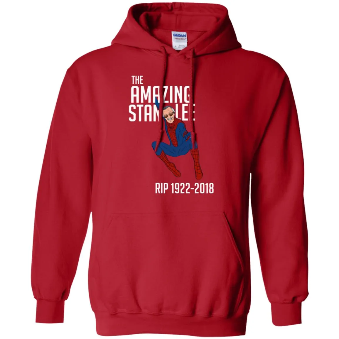 The Amazing Stan Lee Men Pullover Hoodie