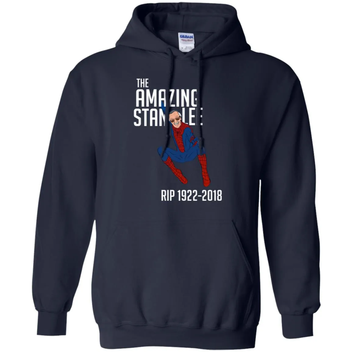 The Amazing Stan Lee Men Pullover Hoodie