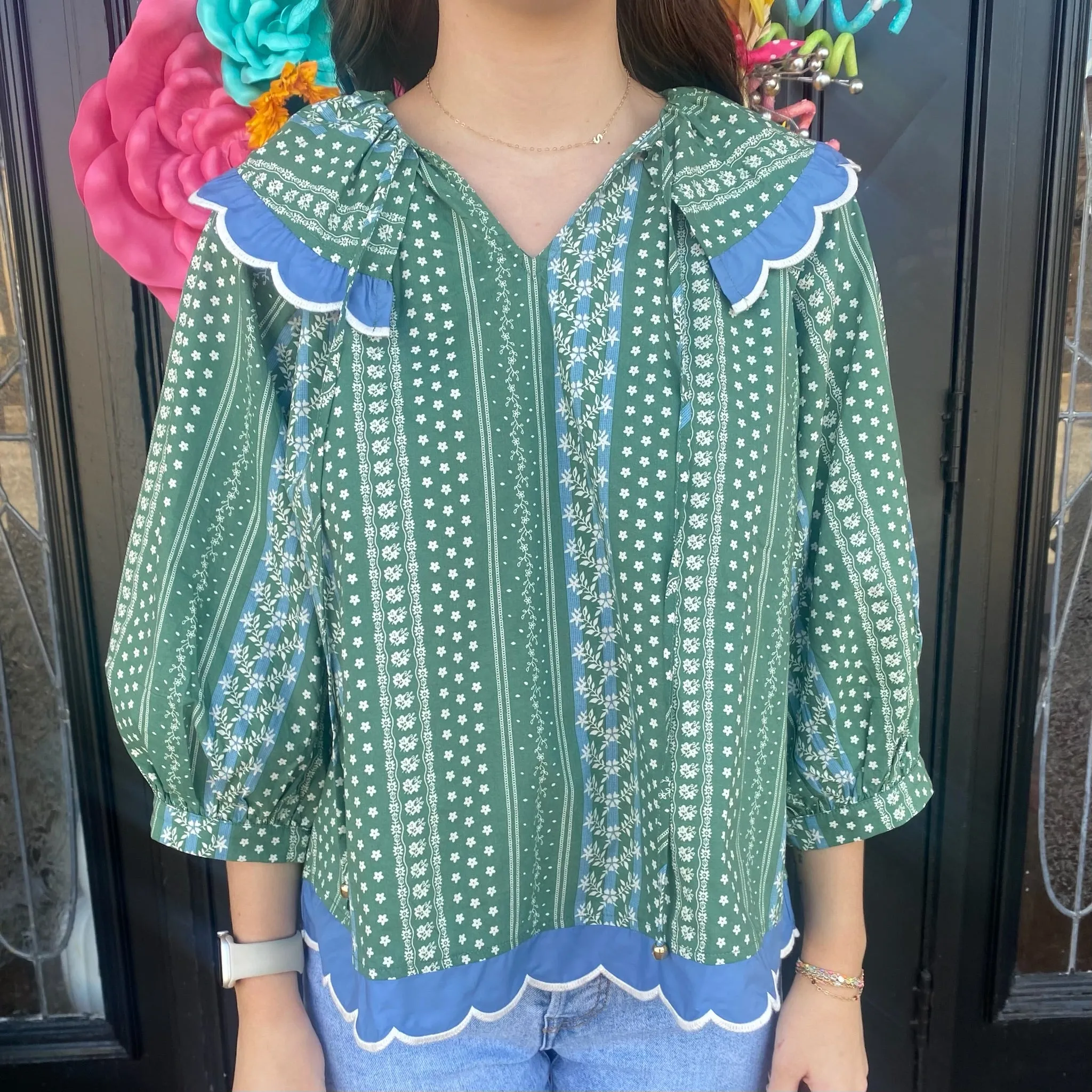 The Earth Day Blouse