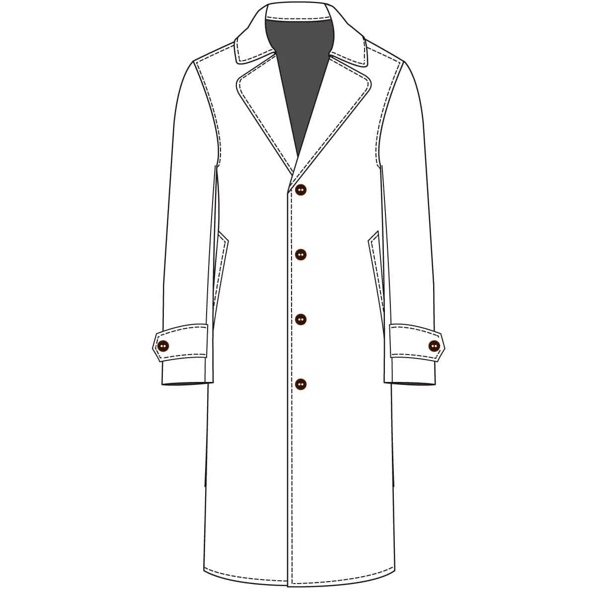 The Stately Overcoat | Mustard Links
