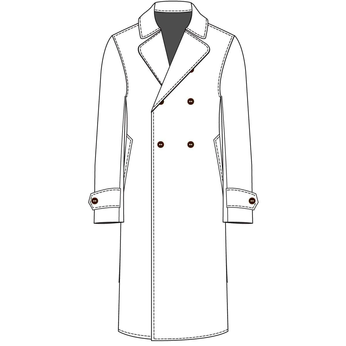 The Stately Overcoat | Mustard Links