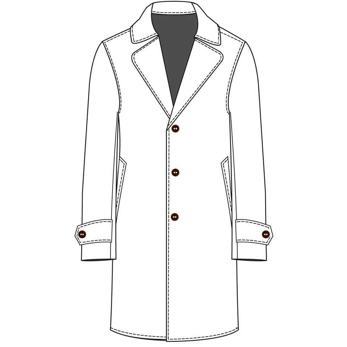 The Stately Overcoat | Mustard Links