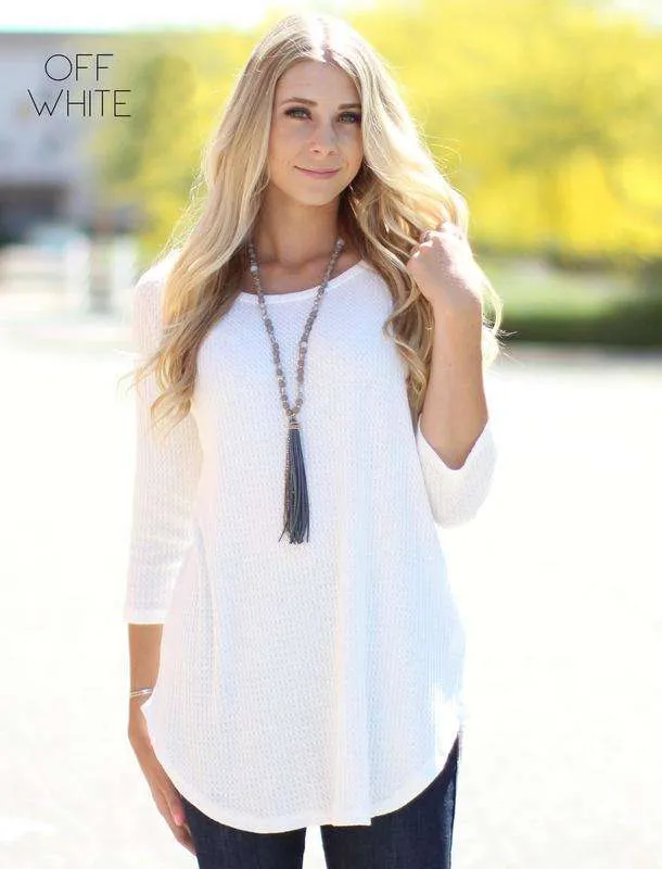 Trending Waffle Tunic