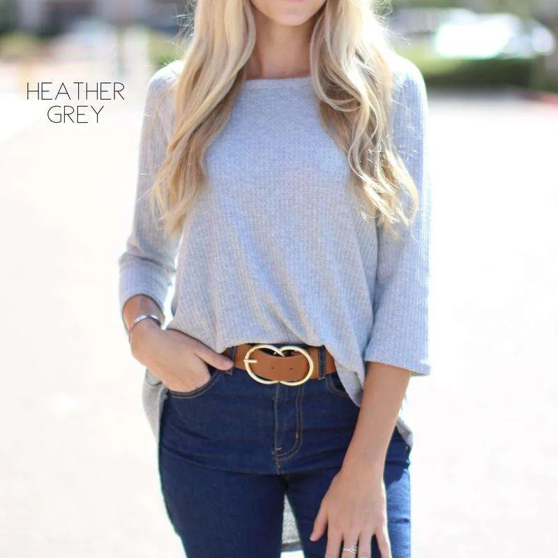 Trending Waffle Tunic