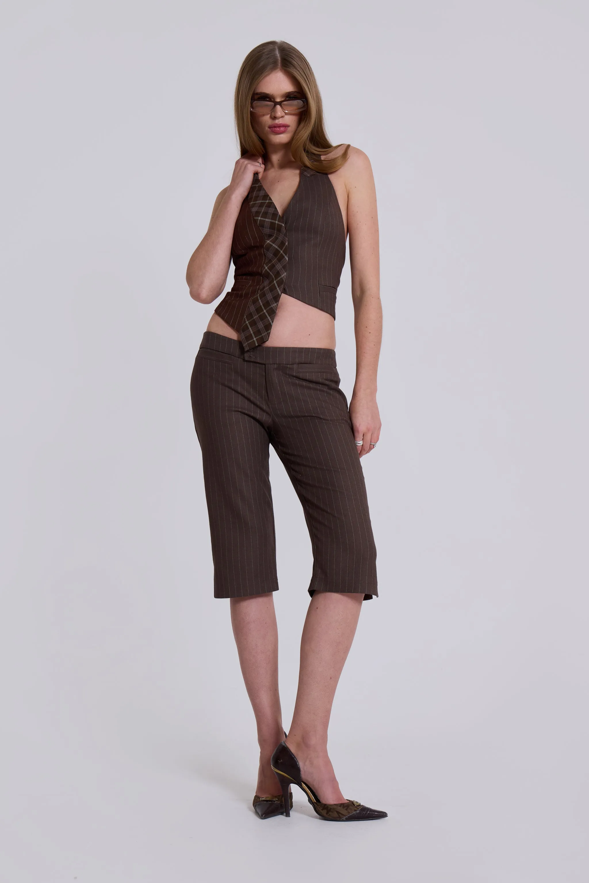Tuesday Tie Backless Halter Shirt