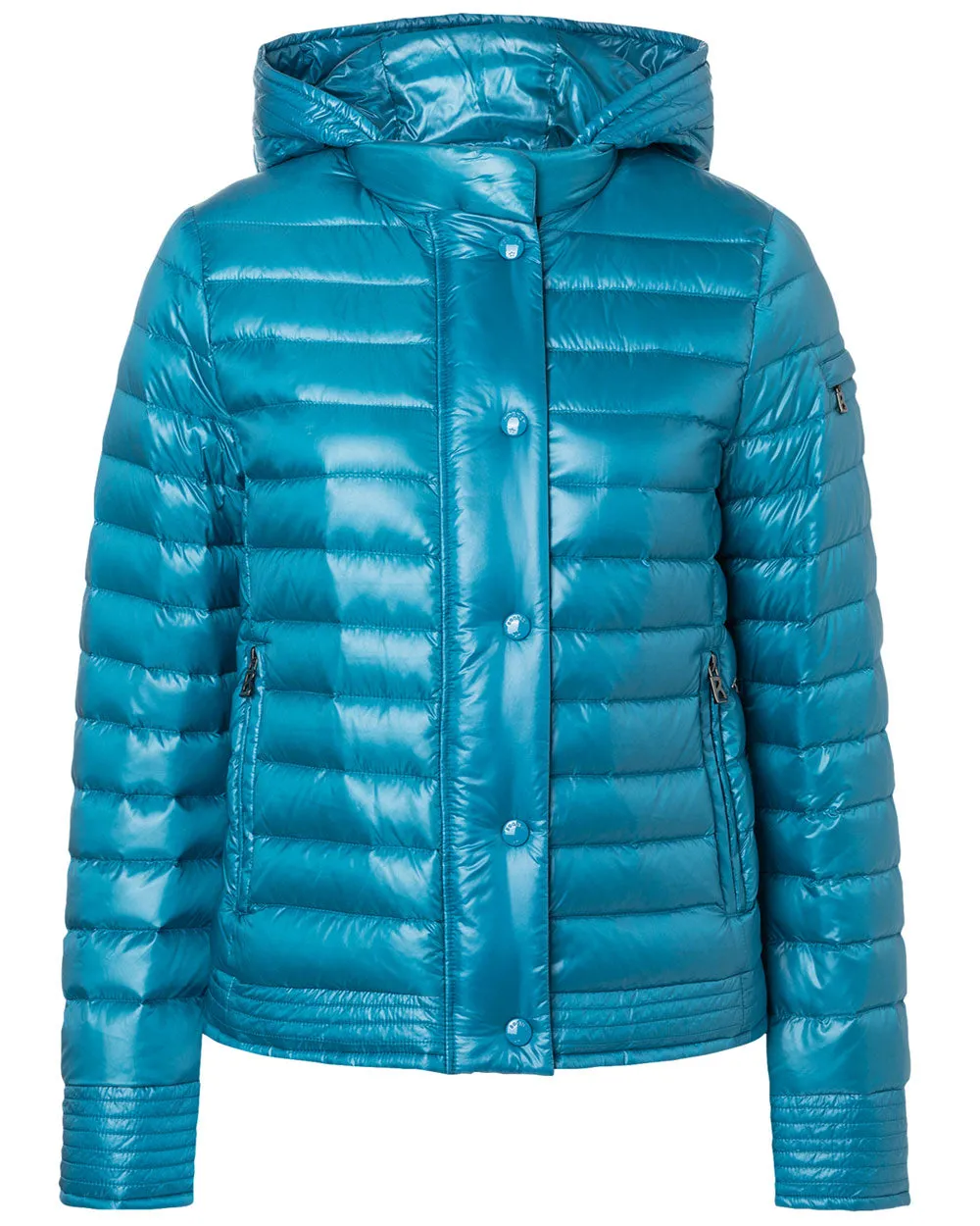 Turquoise Milla Puffer Jacket