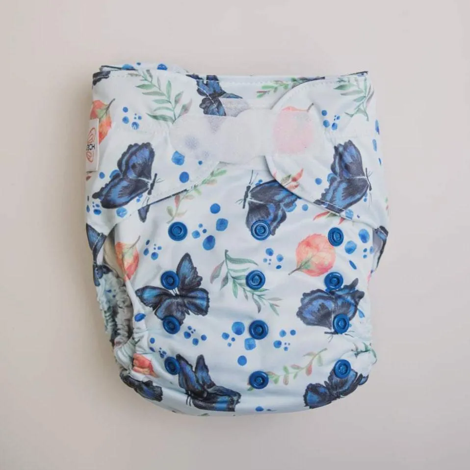 Ultimate Wipeable Cloth Nappy V1.0 | Alcmena Flora