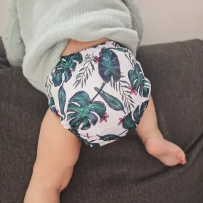 Ultimate Wipeable Cloth Nappy V1.0 | Jungle Fern