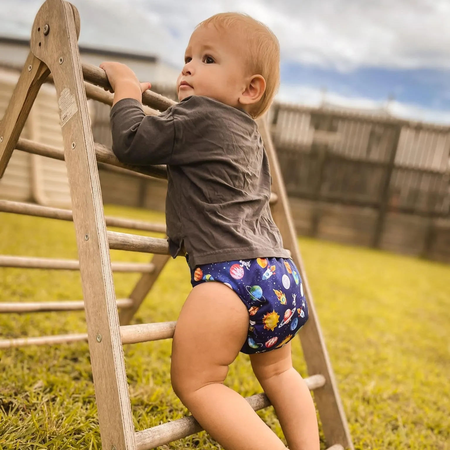 Ultimate Wipeable Cloth Nappy V3.0 | Blast Off