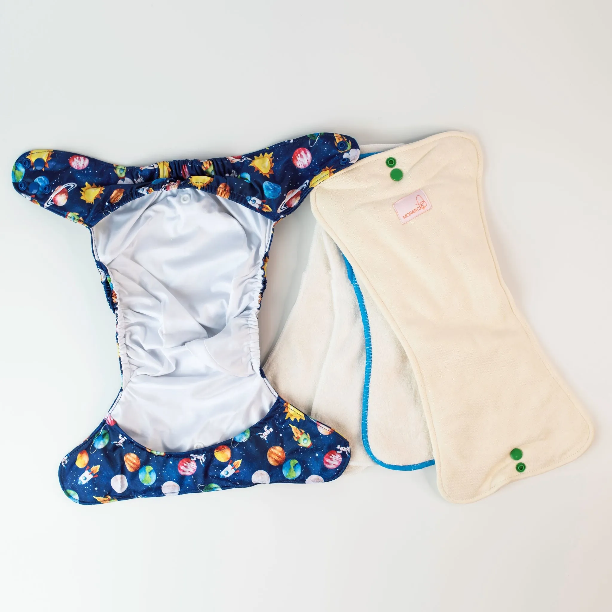 Ultimate Wipeable Cloth Nappy V3.0 | Blast Off