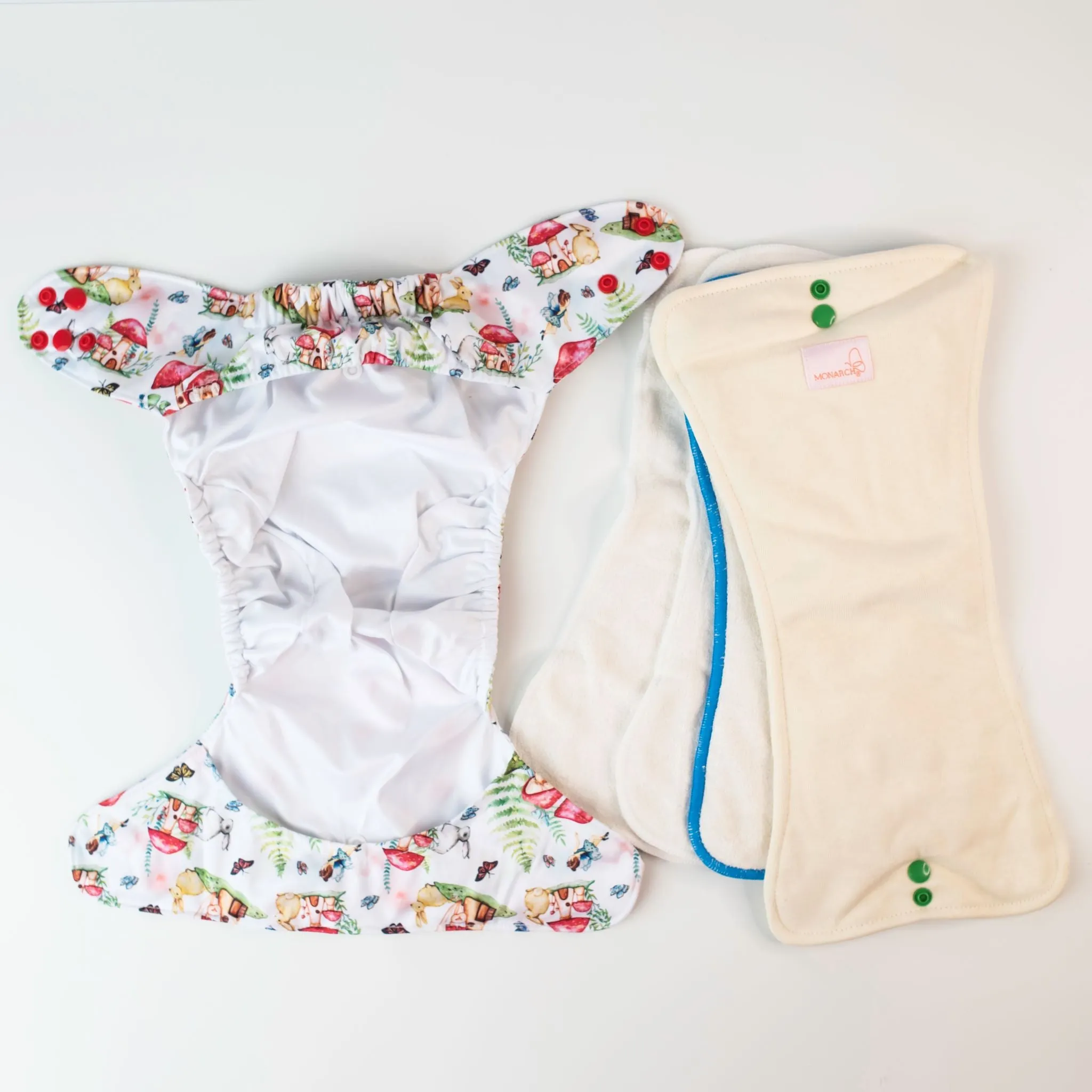 Ultimate Wipeable Cloth Nappy V3.0 | Fairy Tales