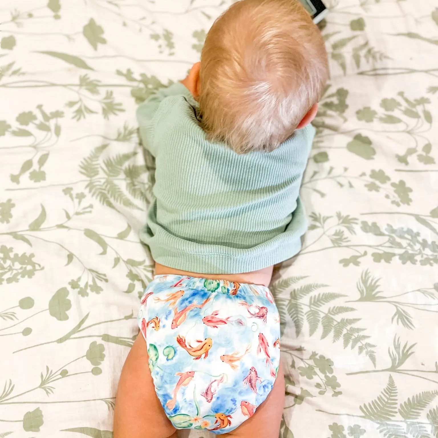 Ultimate Wipeable Cloth Nappy V3.0 | Feeling Koi