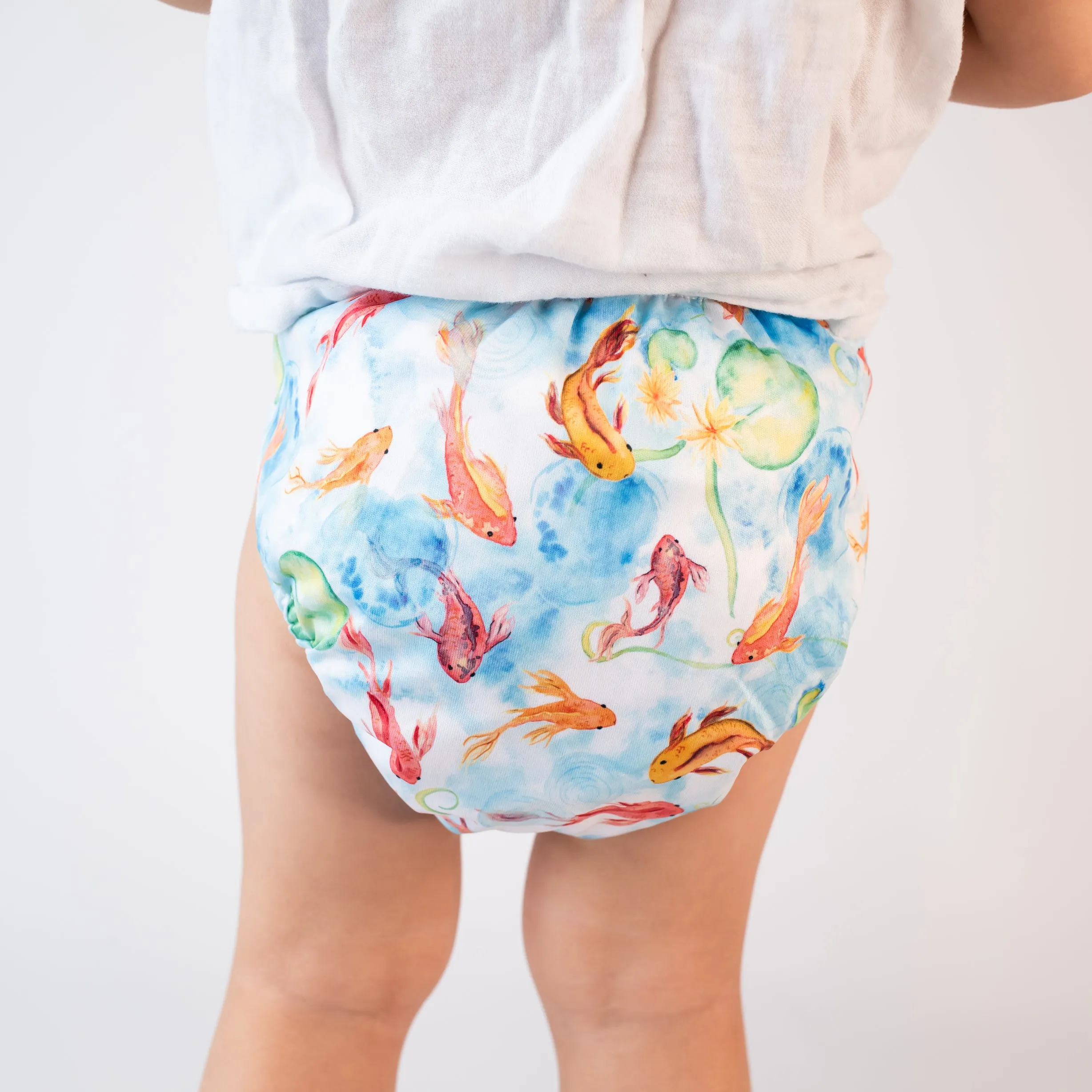 Ultimate Wipeable Cloth Nappy V3.0 | Feeling Koi