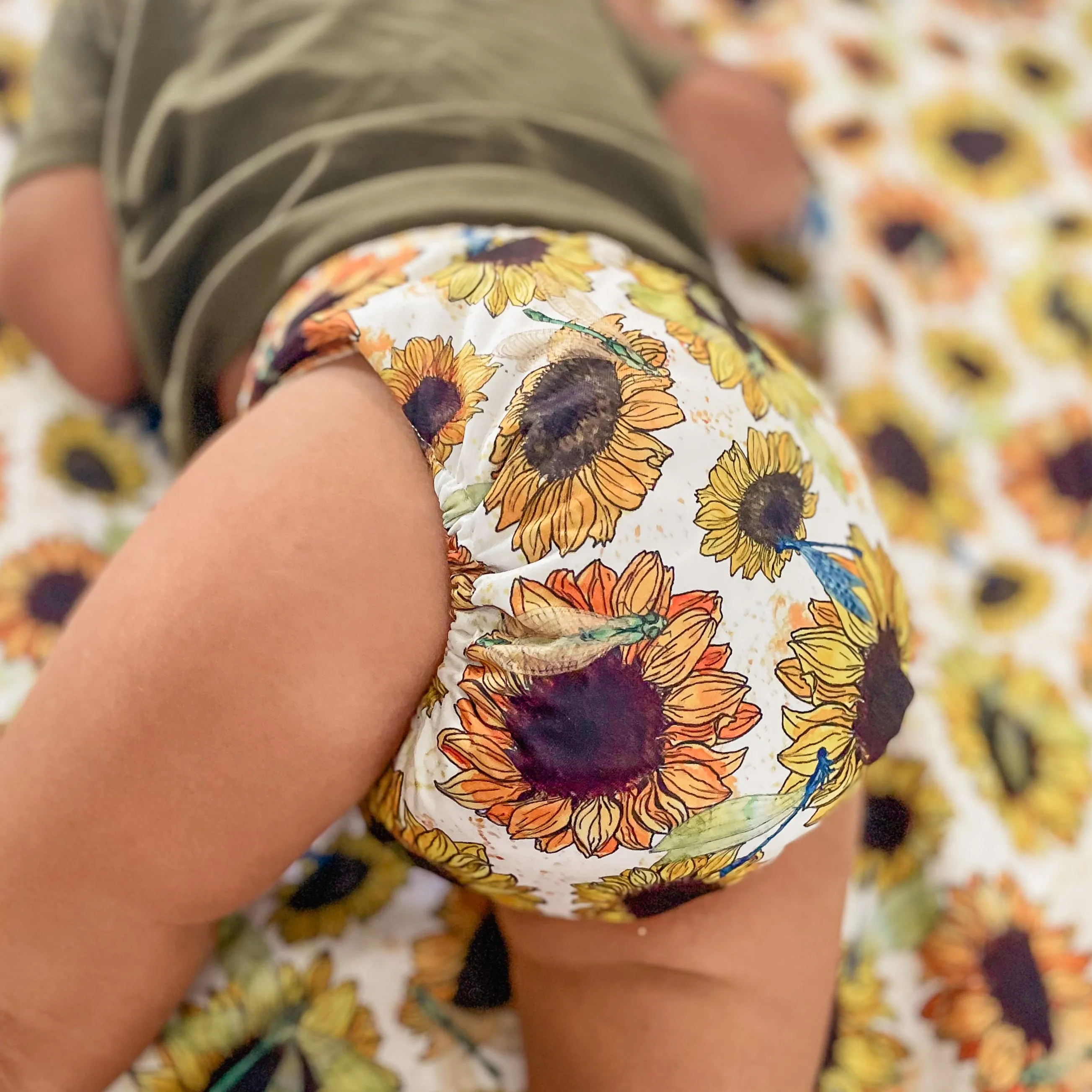 Ultimate Wipeable Cloth Nappy V3.0 | Sunny Daze