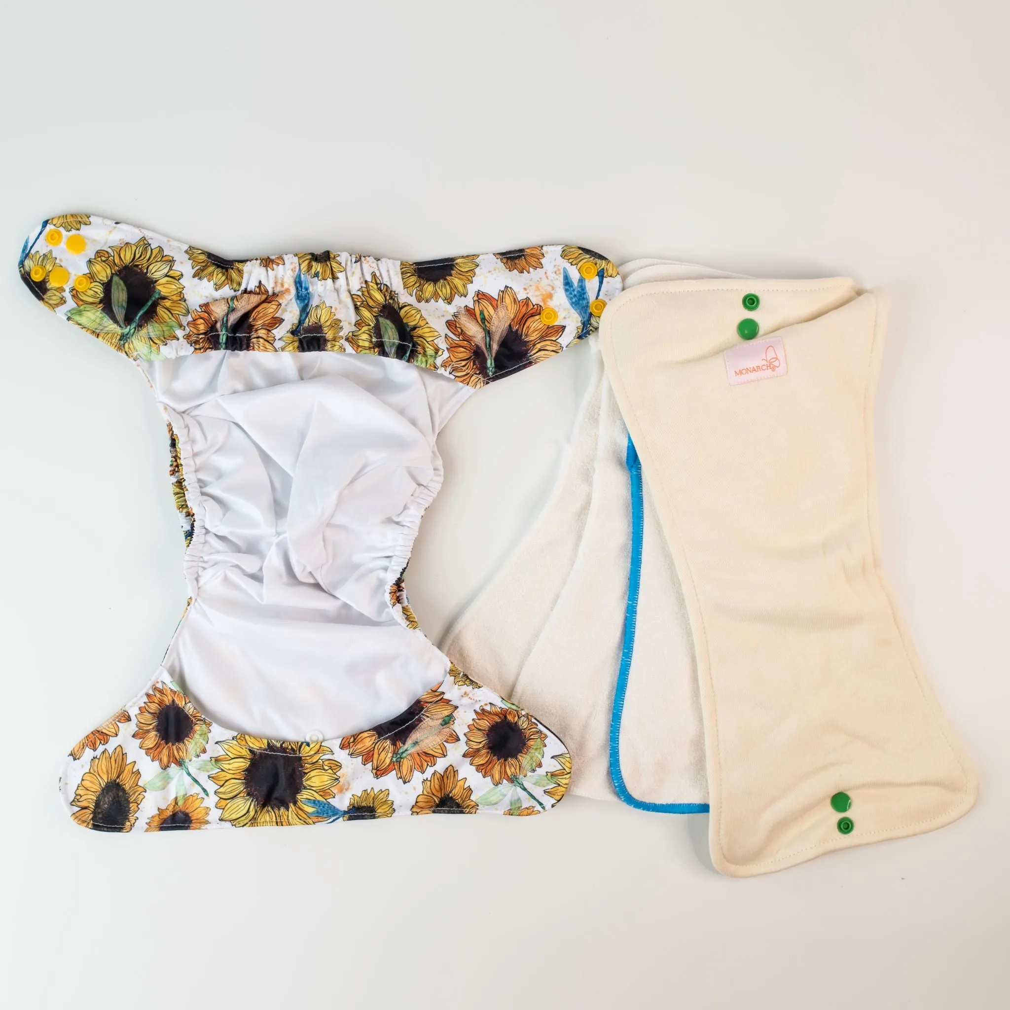 Ultimate Wipeable Cloth Nappy V3.0 | Sunny Daze