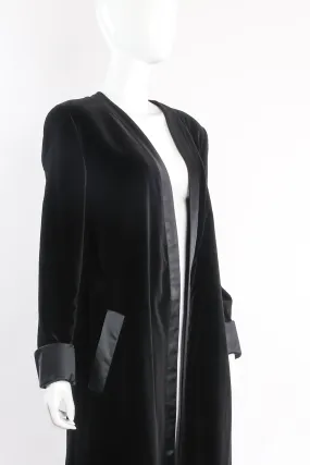 Velvet Opera Duster Coat
