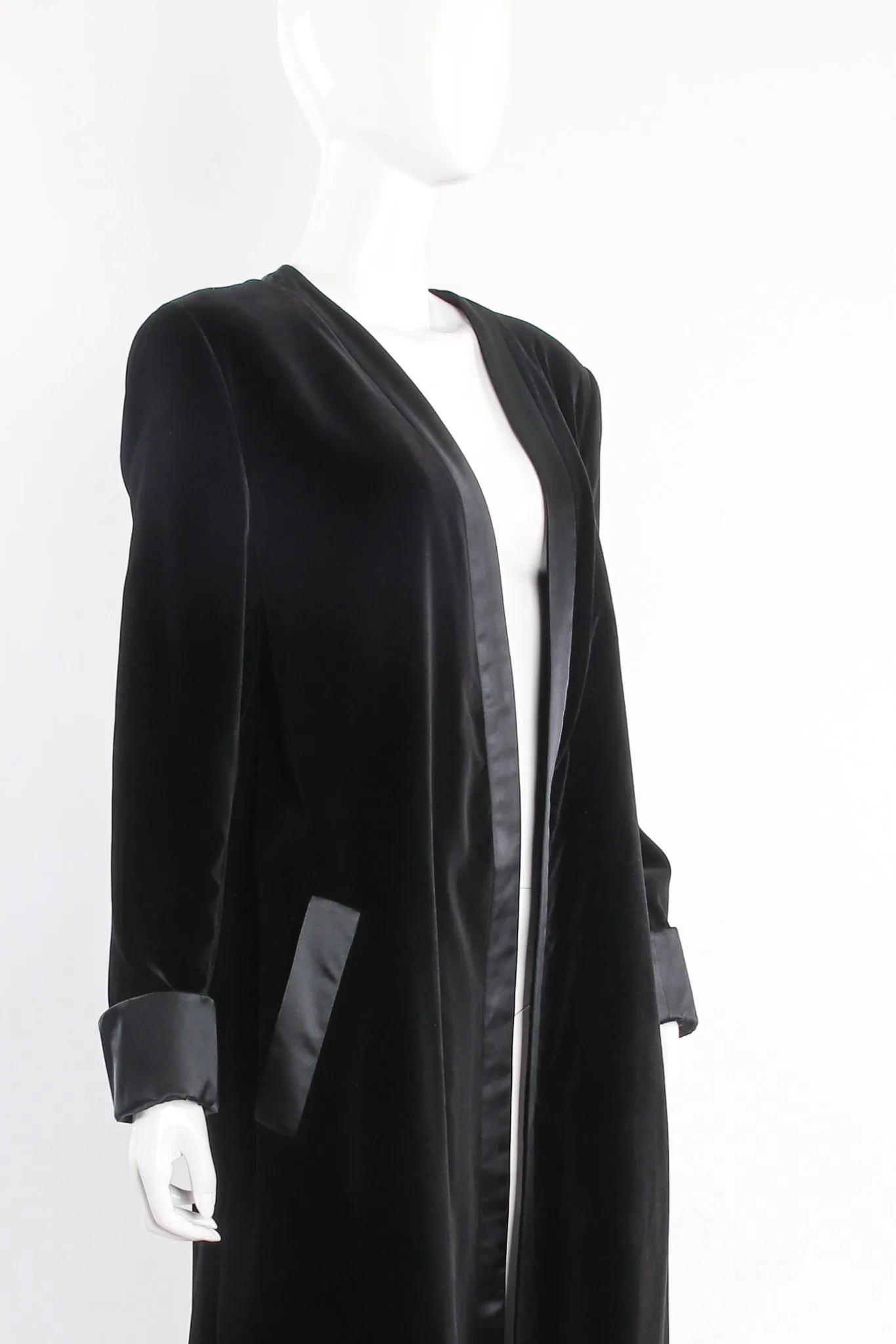 Velvet Opera Duster Coat
